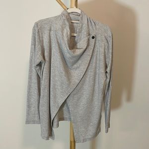 Zella light gray cardigan